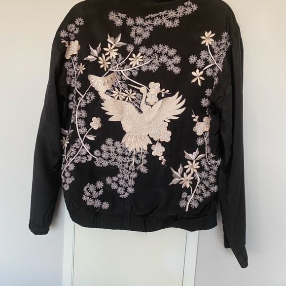Vintage TopShop Bomber Zippie - Picture 2 of 2